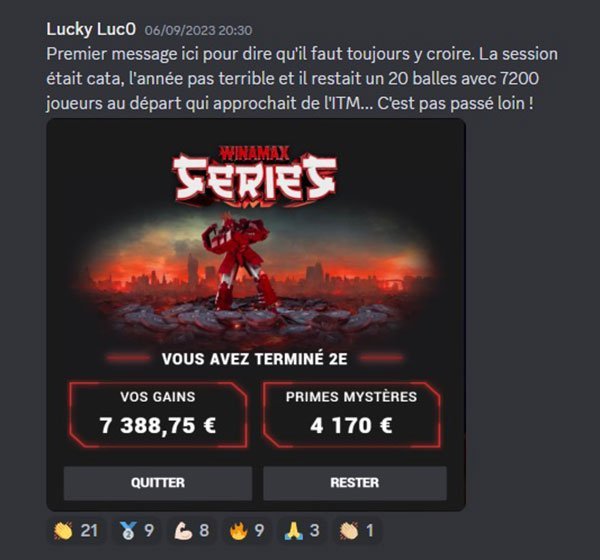Témoignages Kill Tilt