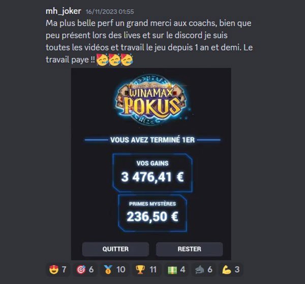 Témoignages Kill Tilt