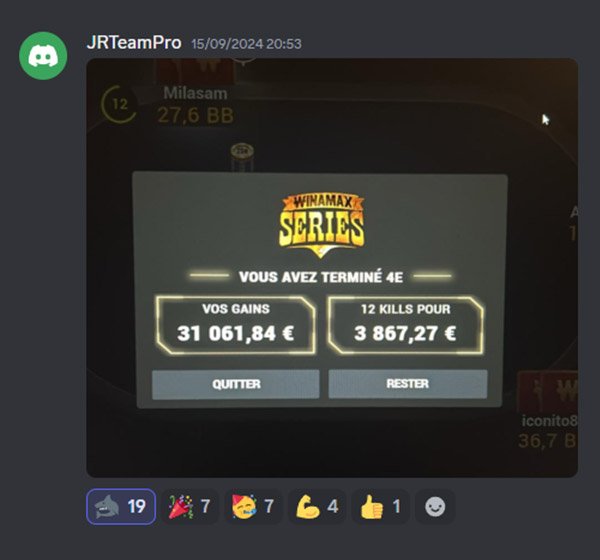 Témoignages Kill Tilt