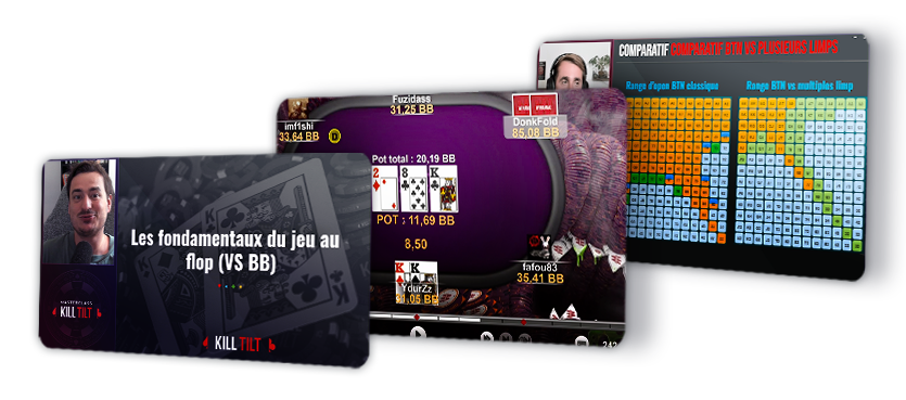 Masterclass Tournois Kill Tilt 2025 : La Masterclass n°1 en France !